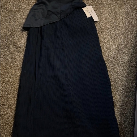 NWT Tierney Navy Maxi Dress from Azazie - Picture 5 of 9